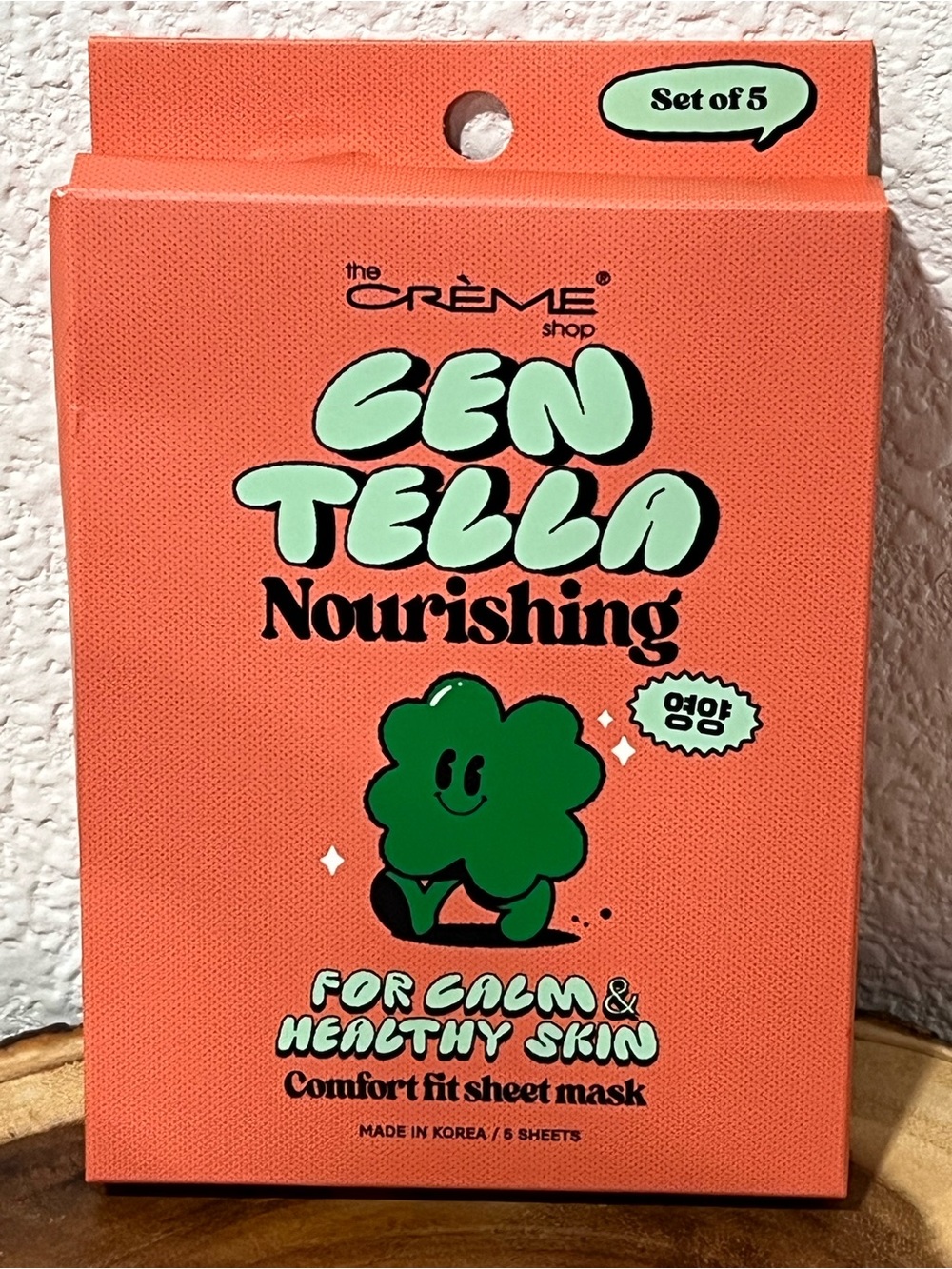 FIVE The Crème Shop Centella Nourishing Sheet Mask